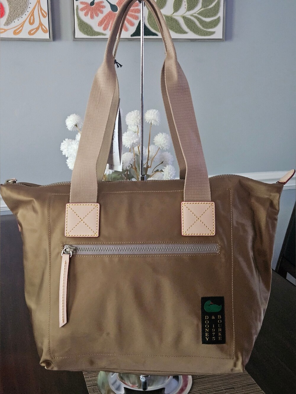 Dooney & Bourke Nylon Tote Bag - Picture 4 of 9